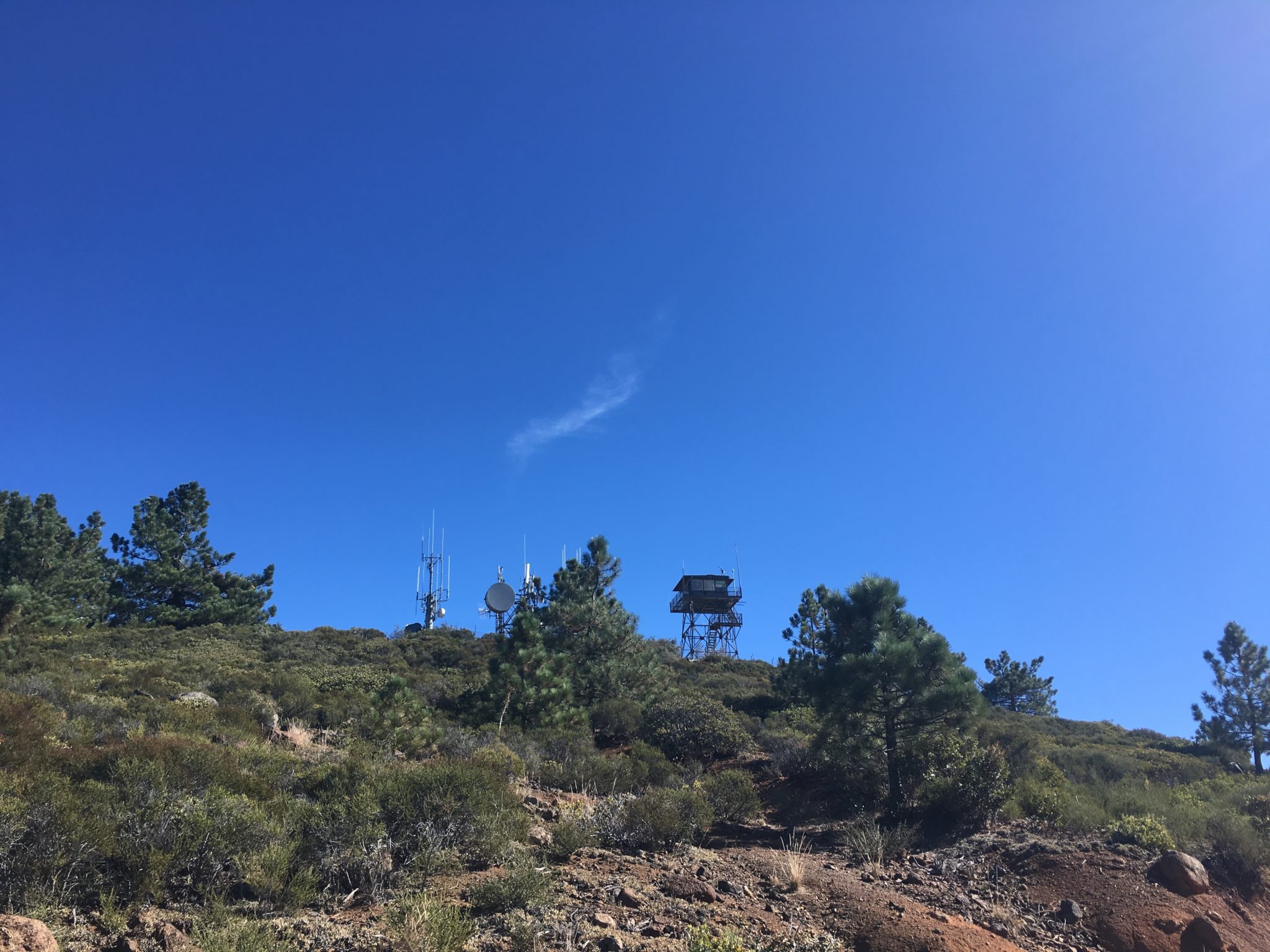 Los Pinos Lookout San Diego Peak Bagging