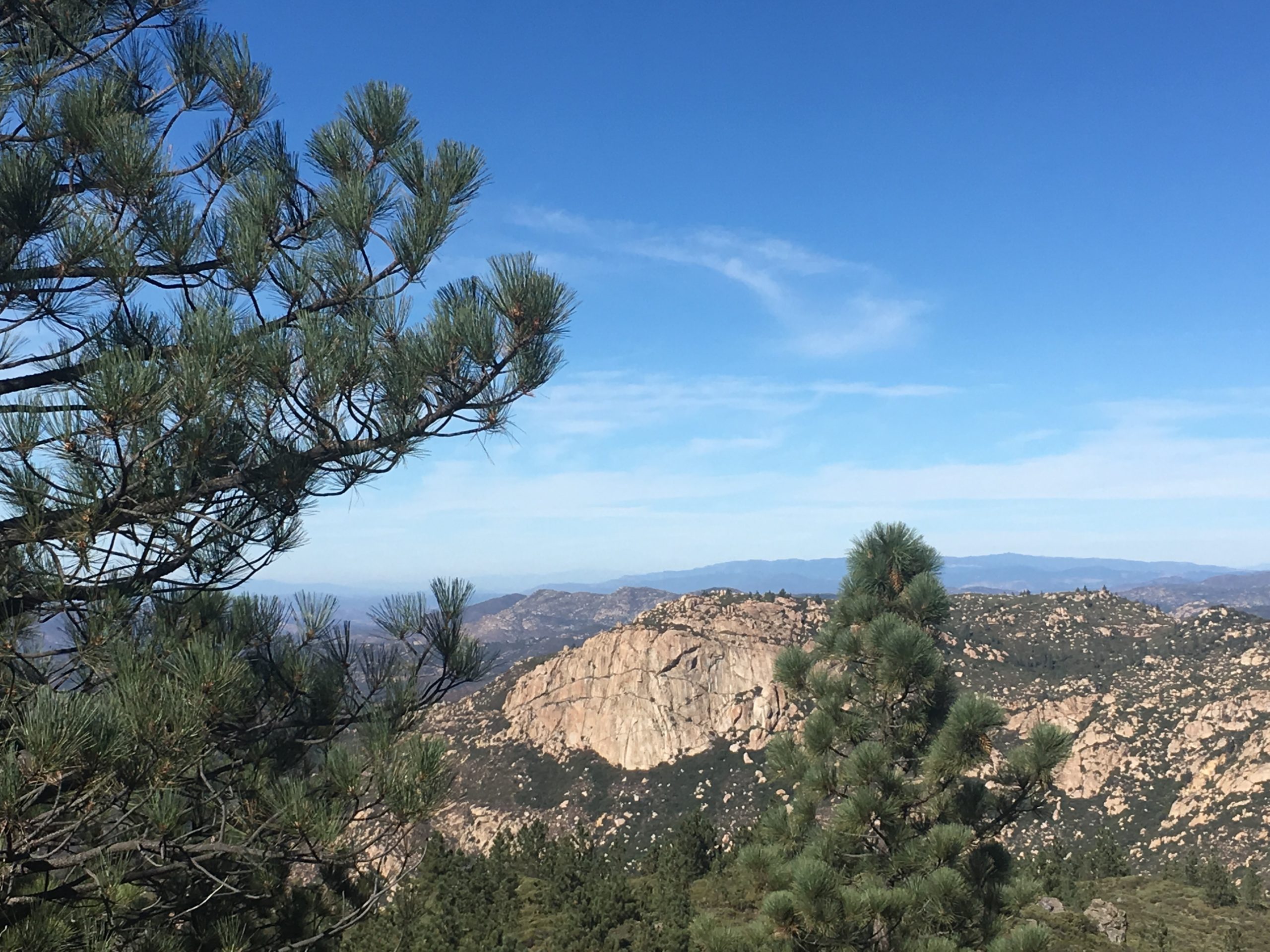Los Pinos Lookout San Diego Peak Bagging
