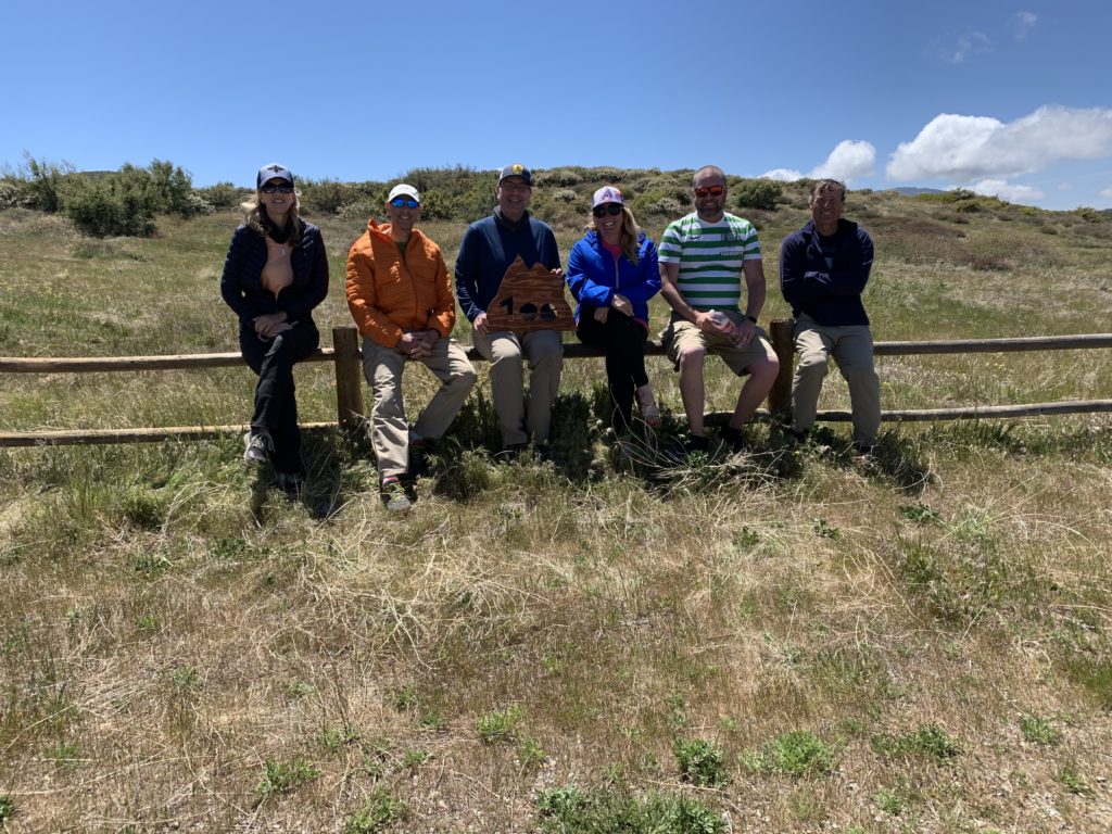 Some of the hikers who came with me