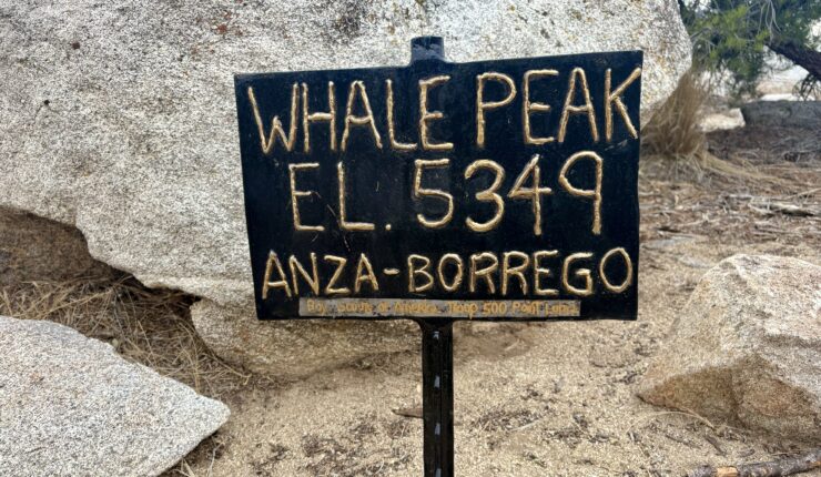 Climbing Whale Peak