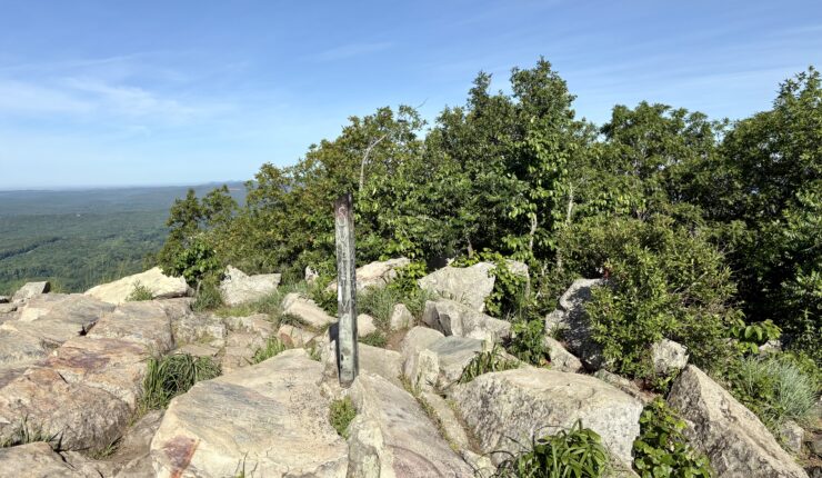 Climbing Pinnacle Mountain