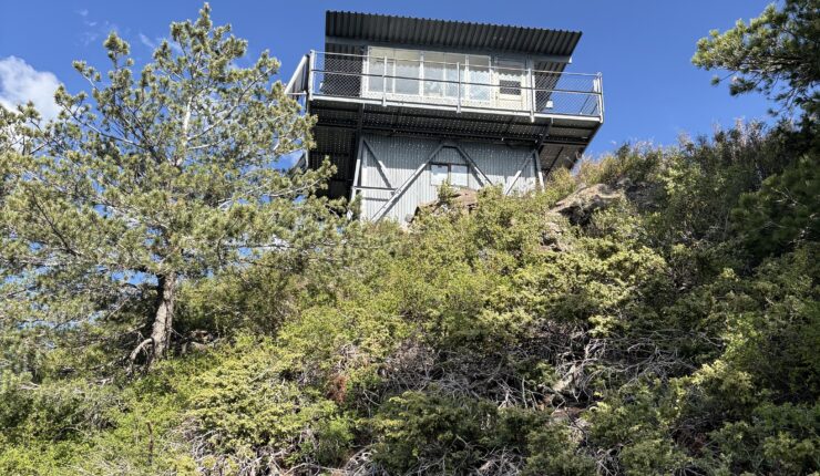 Atop Kendrick Peak
