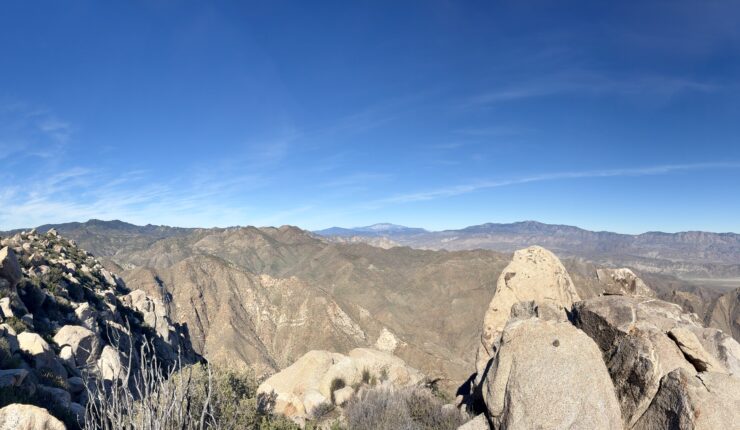 Atop San Ysidro East Peak, again!